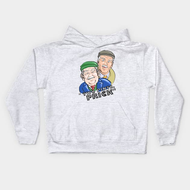 Jack and Victor. Still Game. Kids Hoodie by BarnesComicArt